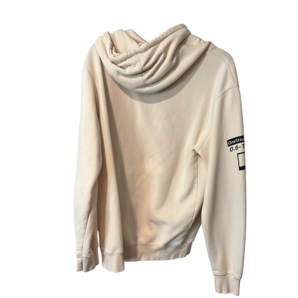 Polaroid Cream Hoodie with Rainbow Design - Picture 3 of 4